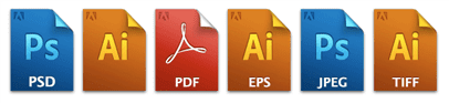 A red and orange file icon with an arrow pointing to the top.
